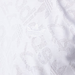 Adidas Men's Originals Logo Jaquard Tee White