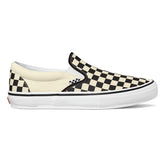 Vans Skate Slip-On Checkerboard Skateboard Shoe - Black/Off White