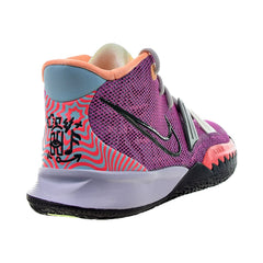 Nike Kyrie 7 'Creator' Big Kids' Shoes Active Fuchsia-Ghost-Flash Crimson-Black