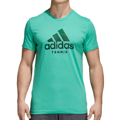 Adidas Originals Graphic Men's Crew Neck T-Shirt Green/Black