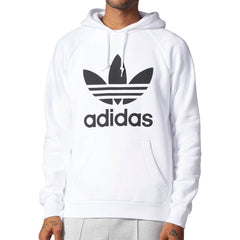 Adidas Originals Trefoil Men's Pullover Hoodie White/Black