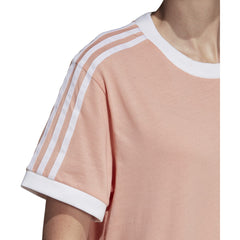Adidas Women's Originals 3-Stripes Tee Dust Pink