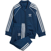 Adidas Infant & Toddler Originals Superstar Track Suit Legend Marine / White