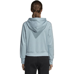 Adidas Women's Athletics Must Have 3-Stripes French Terry Hoodie Ash Grey