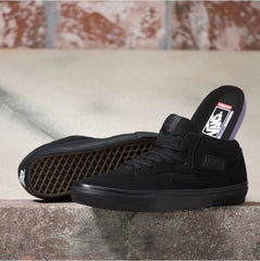Vans Skate Half Cab Skateboard Shoe - Black/Black