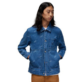 Jordan Flight Heritage Men's Denim Jacket Blue fn4649-436