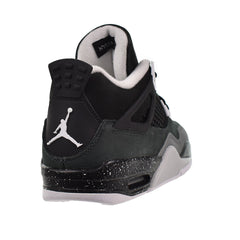 Jordan 4 Retro "Fear" (GS) Big Kids' Shoes Black/White-Anthracite fq8213-002