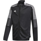 Adidas Tiro 21 Big Kids' Track Jacket Black