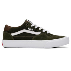 Vans Skate Rowan Skateboard Shoe - Green/Brown