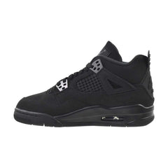 Air Jordan 4 Retro OG "Black Cat" Big Kids Shoes Black-Graphite ib4171-010