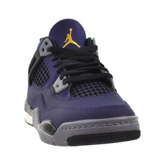 Jordan 4 Retro OG (PS) "Lakers" Little Kids' Shoes Imperial Purple ib4388-500