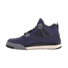 Jordan 4 Retro OG (PS) "Lakers" Little Kids' Shoes Imperial Purple ib4388-500