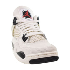 Jordan 4 Retro OG (GS) "Flight Club" Big Kids' Shoes Sail/Black im4026-100