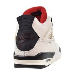 Jordan 4 Retro OG (GS) "Flight Club" Big Kids' Shoes Sail/Black im4026-100