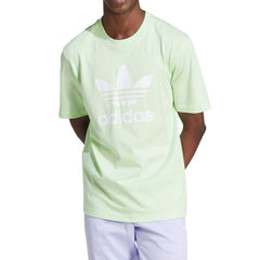 Adidas Adicolor Trefoil Men's T-Shirt Semi Green Spark ir7979-sgs