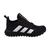 Adidas Kaptir 3S K Big Kids' Shoes Core Black/Metallic Gold/White ji4108