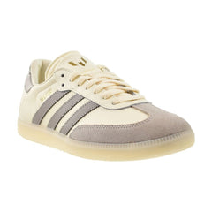 Adidas Samba Messi Men's Shoes Cream White/Light Brown/Gold jq0266