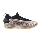 Adidas Anthony Edwards 1 J Low Big Kids' Shoes Champagne Metallic jq6132