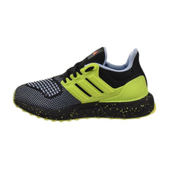 Adidas Ultradream DNA J Big Kids' Shoes Core Black/Solar Slime/Clear Sky jq7346