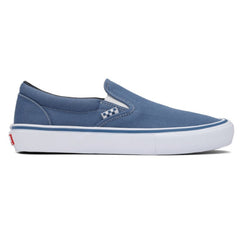 Vans Skate Slip-On Skateboard Shoe - Navy Canvas