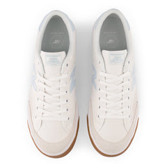 New Balance Numeric Pro Court 212 Skateboard Shoe - White/Light Blue