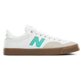New Balance Numeric Pro Court 212 Skateboard Shoe - White/Tidepool