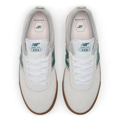 New Balance Numeric Jamie Foy 306 Skateboard Shoe - White/Green