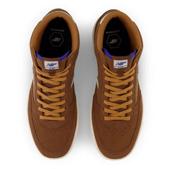 New Balance Numeric 440 High Skateboard Shoe - Brown/White