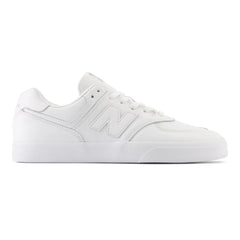 New Balance Numeric 574 Vulc Skateboard Shoe - White/White