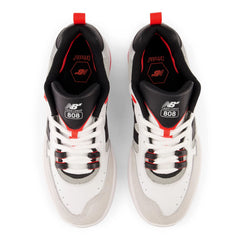 New Balance Numeric 808 Tiago Lemos Skateboard Shoe - White/Black