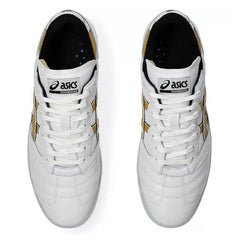 Asics Leggerezza FB Skateboard Shoe - White/Pure Gold
