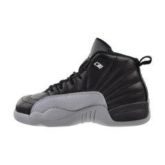 Jordan 12 Retro (PS) "Barons" Little Kids Shoes Black/Wolf Grey 151186-010