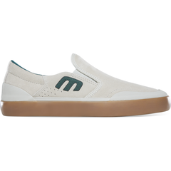 Etnies Marana Slip XLT Barney Page Skateboard Shoe - White/Green/Gum