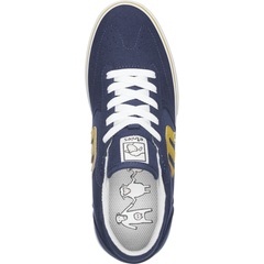 Etnies Windrow Vulc x Sheep Skateboard Shoe - Navy/Yellow/White