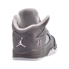 Jordan 5 Retro (TD) Toddlers' Shoes Light Graphite/White-Grey 440890-002