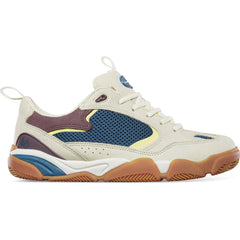 eS Quattro Plus Skateboard Shoe - White/Blue/Gum