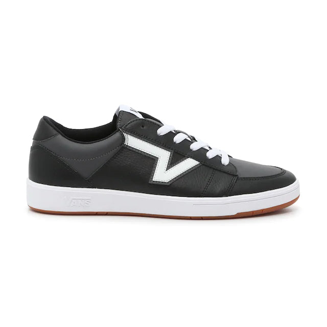 Vans Soland Skateboard Shoe -(Tumble)Black/Asphalt/White