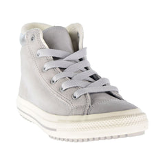Converse Chuck Taylor All Star PC Boot Hi Kids' Shoes Ash Grey-Pure Silver