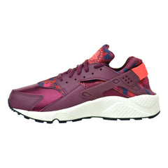 Nike Air Huarache Run Print Women's Shoes Deep Garnet/Bright Crimson