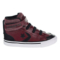 Converse Pro Blaze Strap HI Toddlers Shoes Dark Burgundy/Black/White