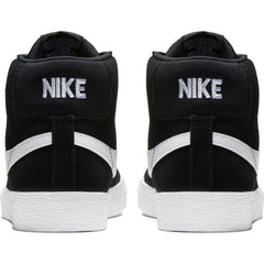 Nike SB Blazer Mid Skate Shoe - Black/White-White-White