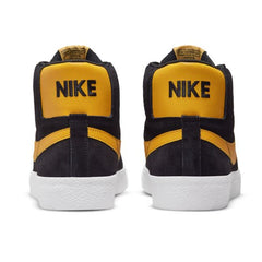 Nike SB Blazer Mid Skate Shoe - Black/University Gold-Black-White