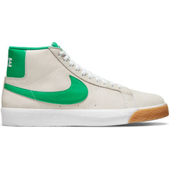 Nike SB Blazer Mid Skate Shoe - White/Lucky Green-White-Coconut Milk