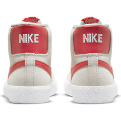 Nike SB Blazer Mid Skate Shoe - Summit White/Lobster-Summit White-White