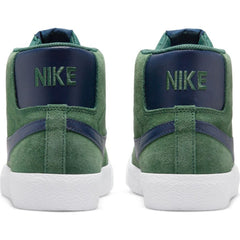 Nike SB Blazer Mid Skate Shoe - Noble Green/Midnight Navy-Noble Green