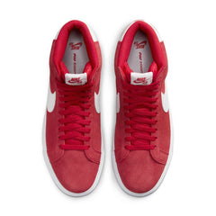 Nike SB Blazer Mid Skate Shoe - University Red/White-University Red