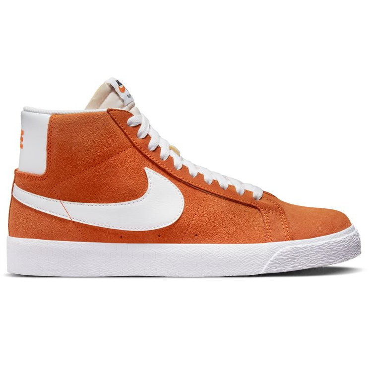 Nike SB Blazer Mid Skate Shoe - Safety Orange/White-Safety Orange-White