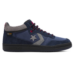 Converse Fastbreak Mid Pro Suede/Cordura Skateboard Shoe - Obsidian/Dark Waters/Black