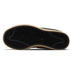 Nike SB Little Kids Check Canvas Skateboard Shoe - Black/Black-Gum Light Brown