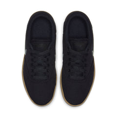 Nike SB Big Kids Check Canvas Skateboard Shoe - Black/Black-Gum Light Brown